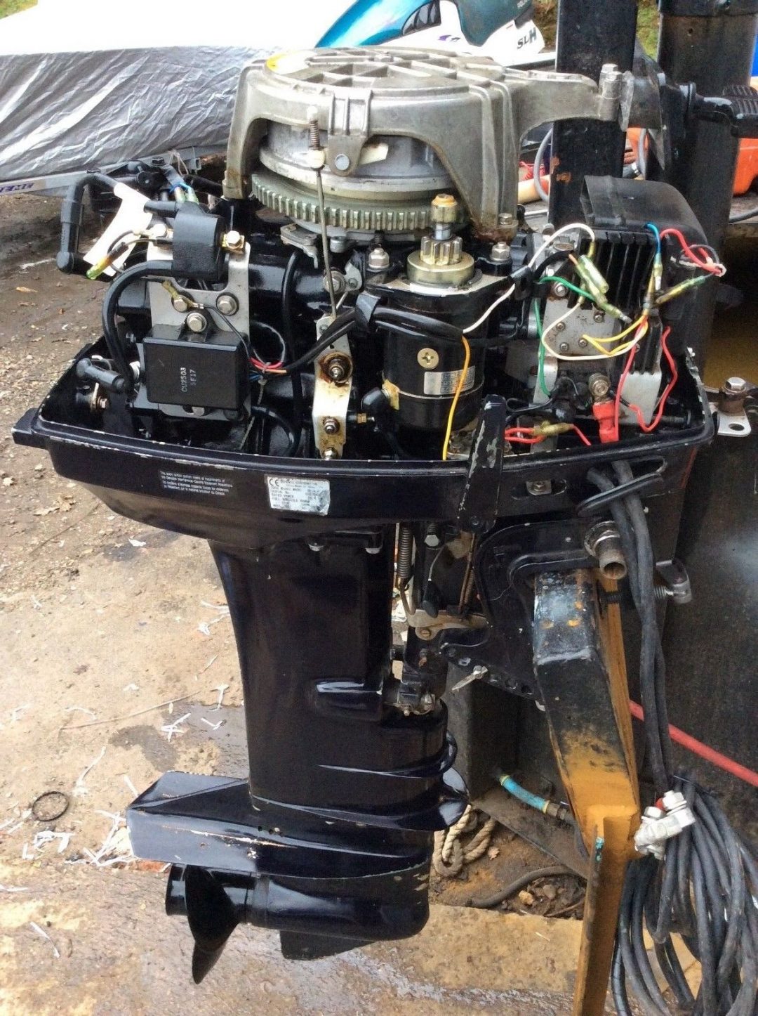 TOHATSU M40 40HP 2 STROKE LONG SHAFT OUTBOARD BOAT ENGINE !SOLD! – Ash ...