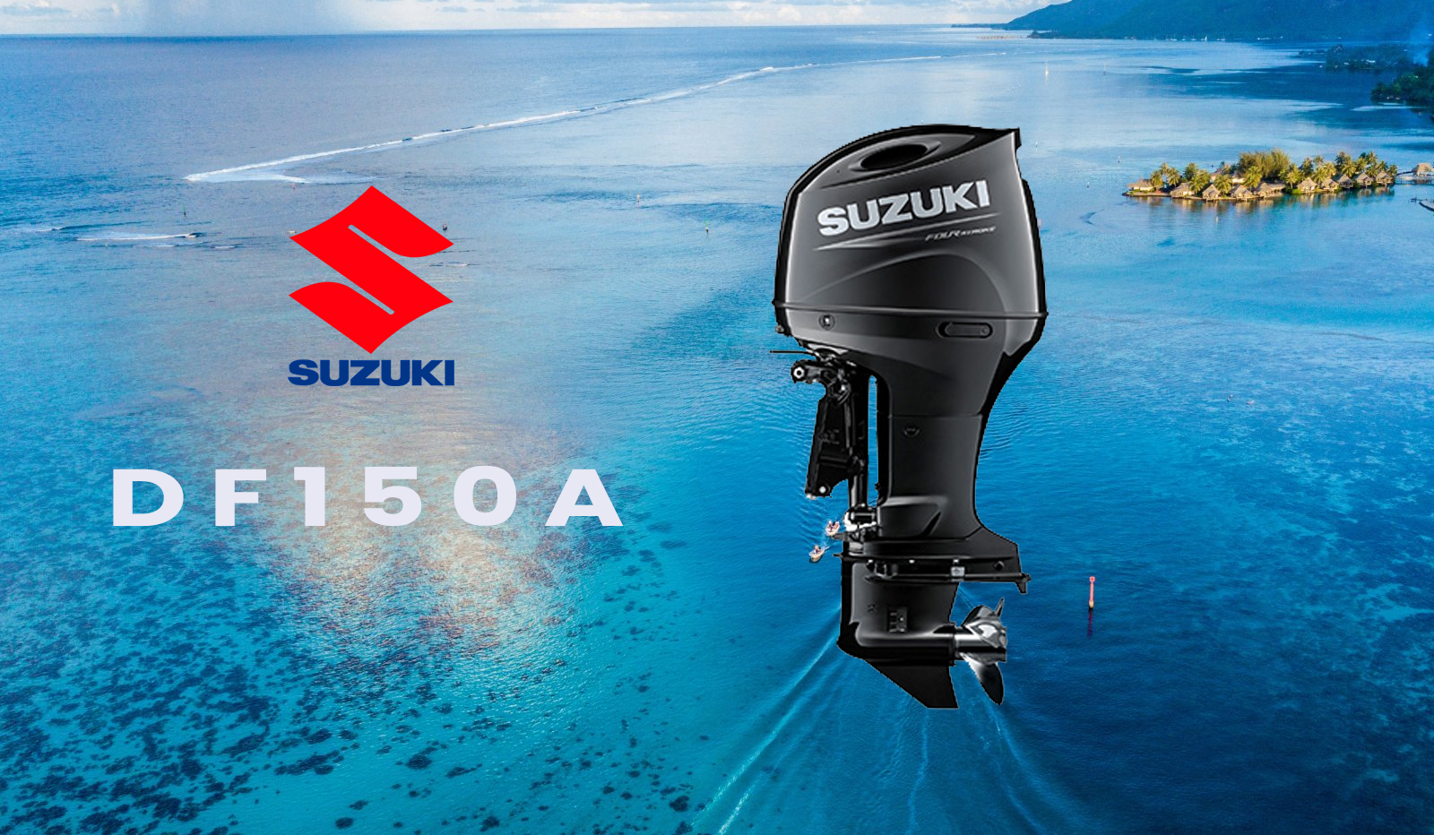 Suzuki DF150 AP 150hp Long Shaft Outboard Engine – Ash Marine