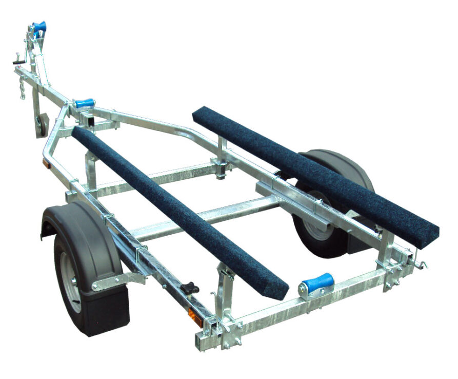 Extreme 500kg Bunked Galvanised Boat Trailer. – Ash Marine